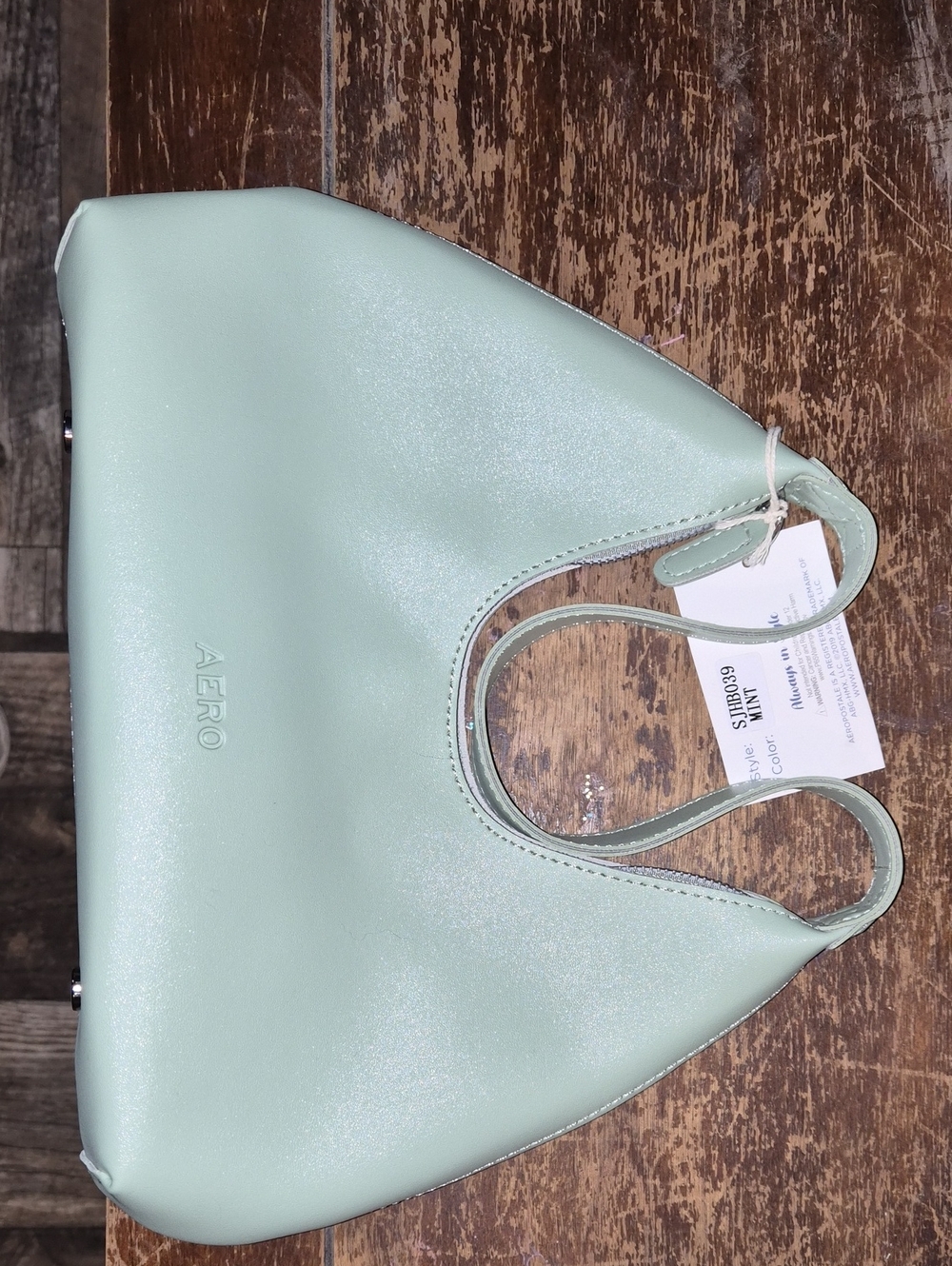 Aeropostale Mint Green Shoulder Bag